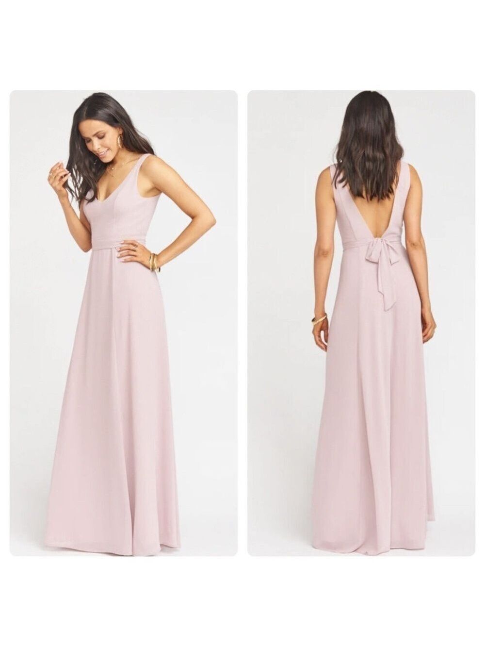 Show Me Your Mumu: Jenn Maxi Dress in Dusty Blush Crisp